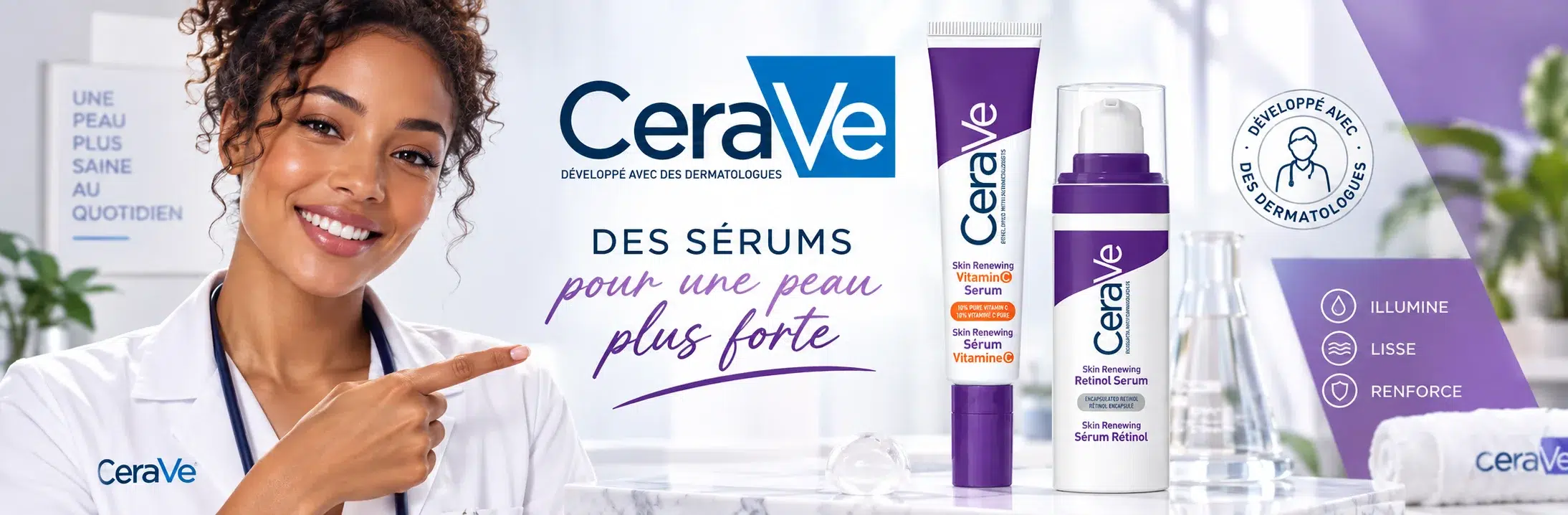 Soins du visage pour un teint clair