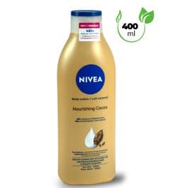 Lait corporel NIVEA - Beurre de cacao - Hydratation intense 48 h - 400 ml