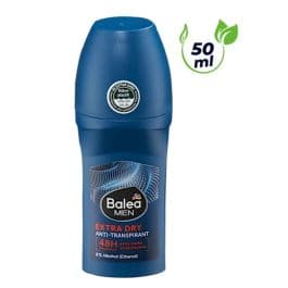 Déodorant anti-transpirant roll-on extra sec - Baléa - Pour homme - 50 ml