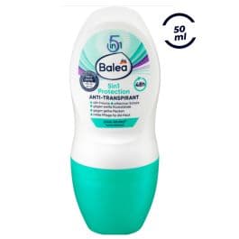 Déodorant anti-transpirant roll-on - Protection 5en1 - Balea - 50 ml