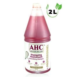 Shampoing neutralisant – AHC – Neutralisant-Protecteur-Fortifiant – 2 Litres – Cheveux fins, moyens, crépus – Nettoyage doux et purifiant