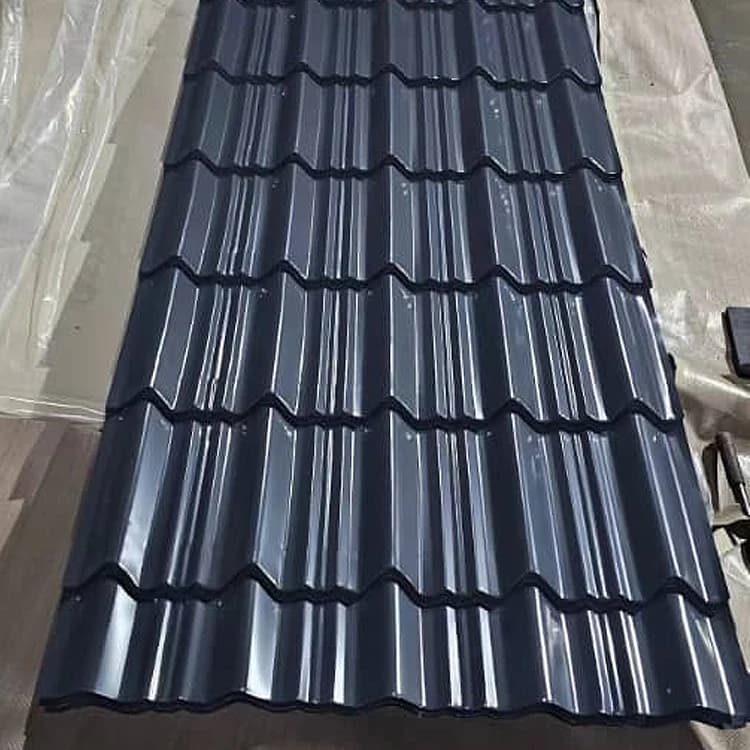 Corrugated Prime PPGI DX51D Color Coated Roofing Sheet 0.3mm 0.6mm Roof Water Proof Sheet Price